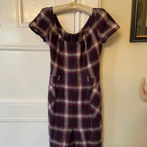 L.A.M.B. Plaid Dress